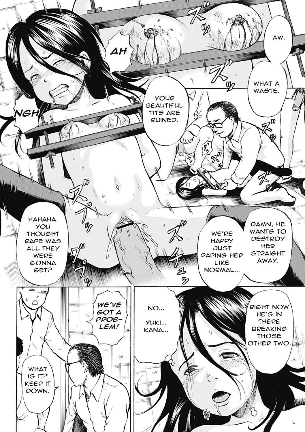 Ingoku no Shoujo-tachi | Sexually Tortured Girls Ch. 11   =StatistcallyNP= page 2 full