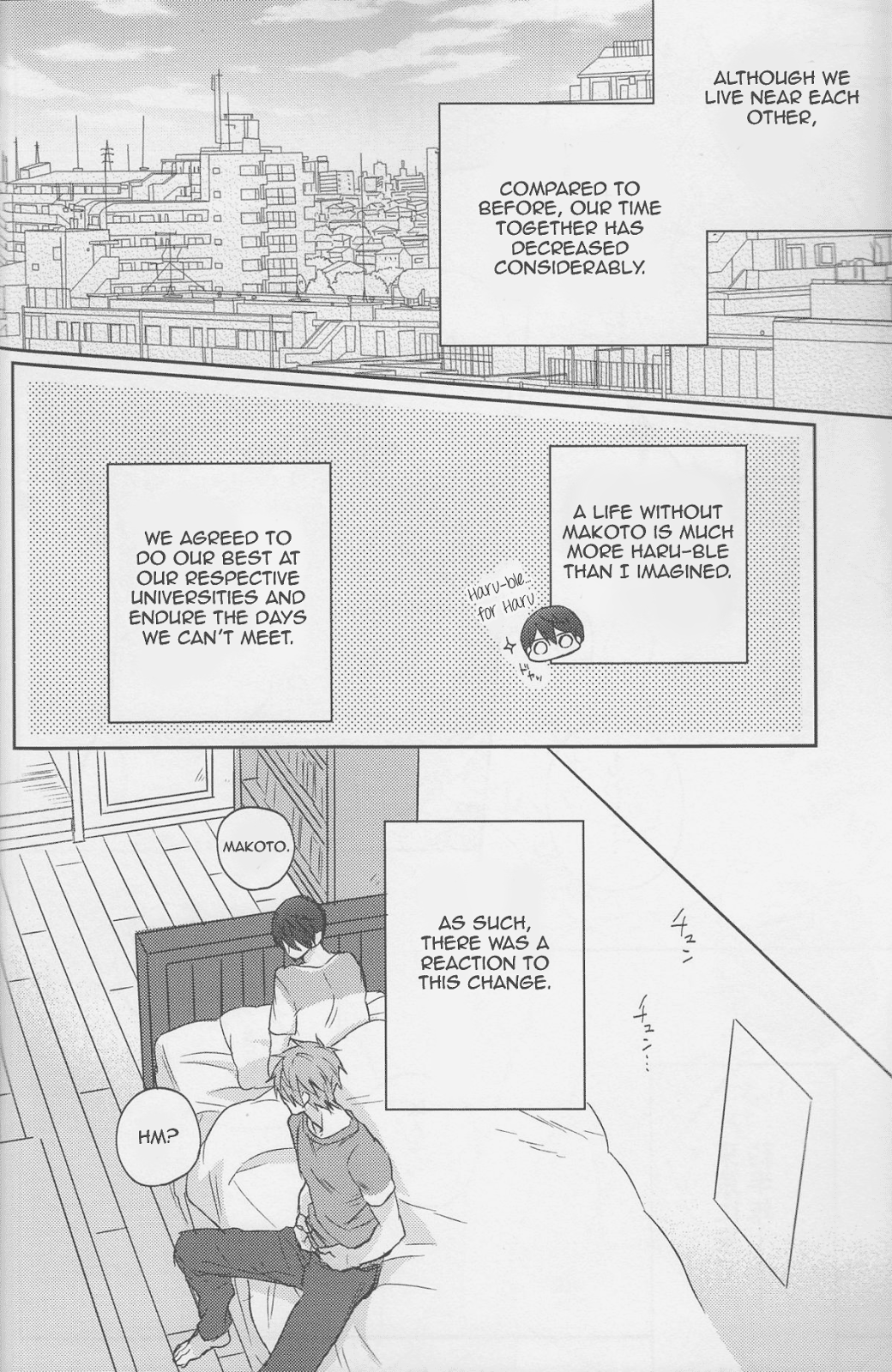Haru-chan wa mono tarinai. | Haru-chan is Unsatisfied page 5 full