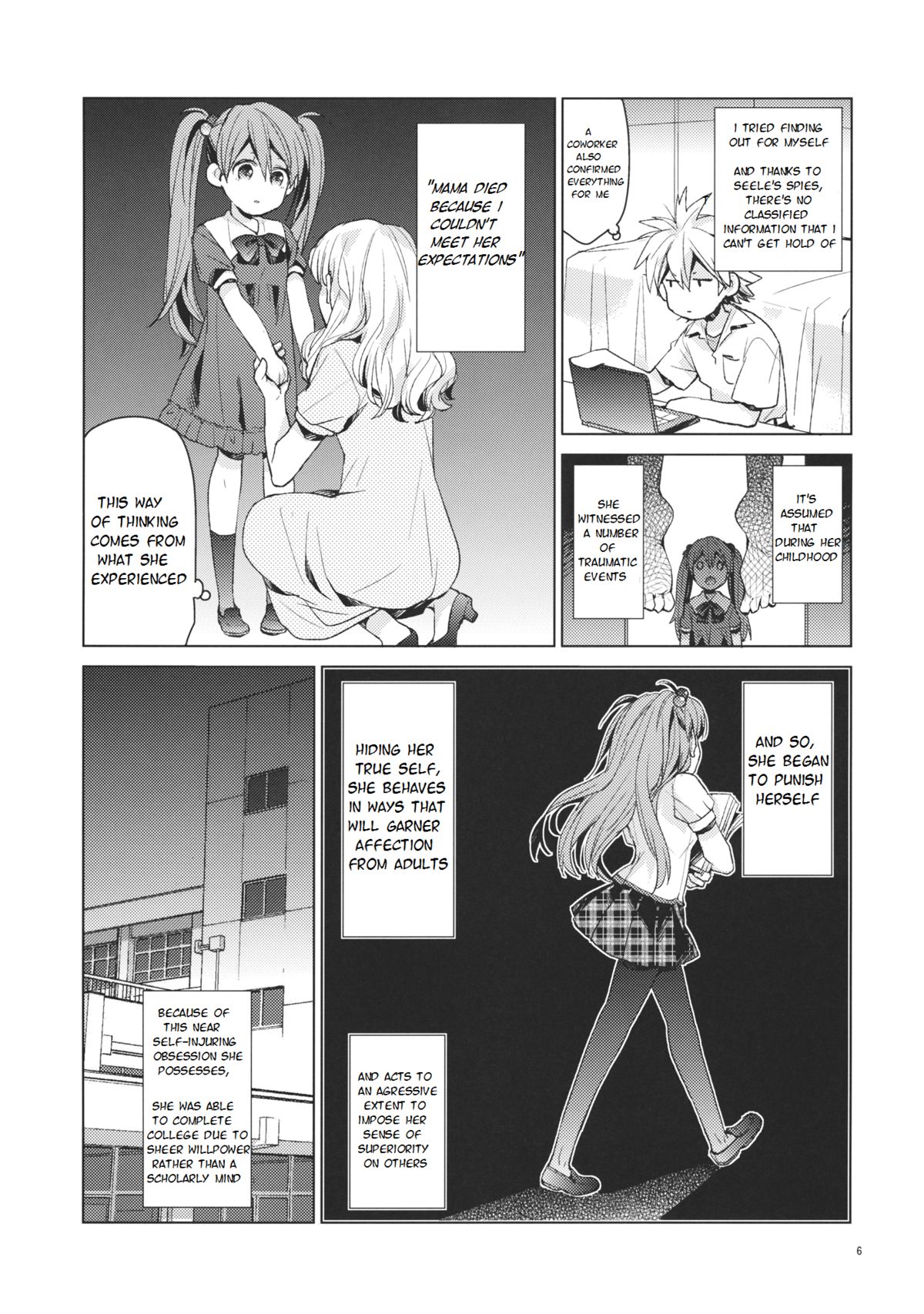 Mendokusai Kanojo. page 5 full