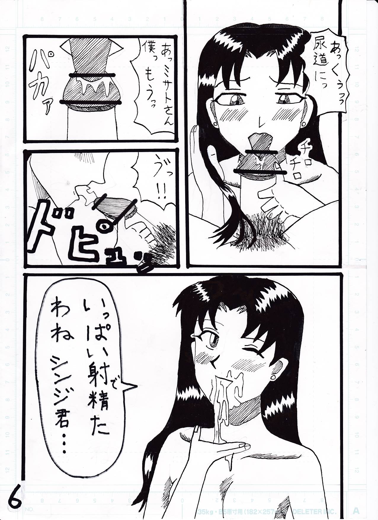 Shinji ✖ Misato page 6 full