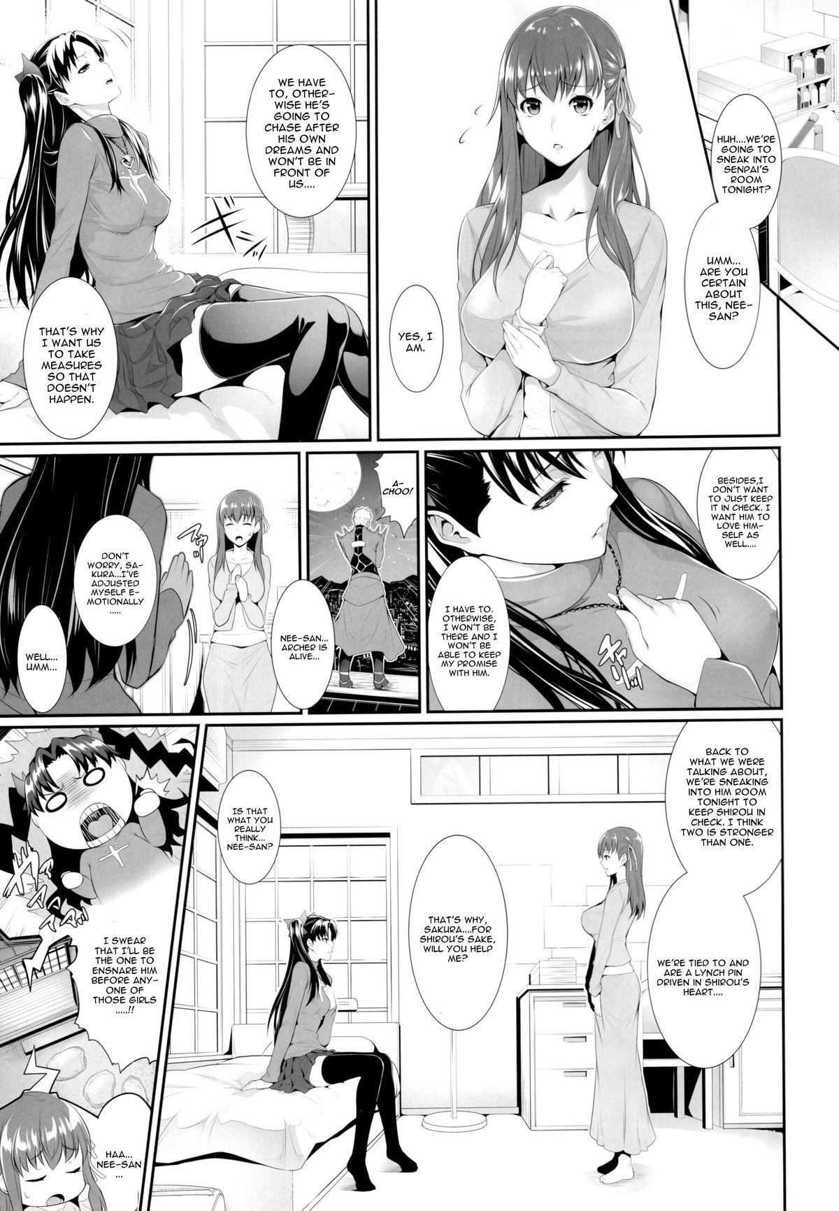 Shirou-kun Harem!! page 7 full