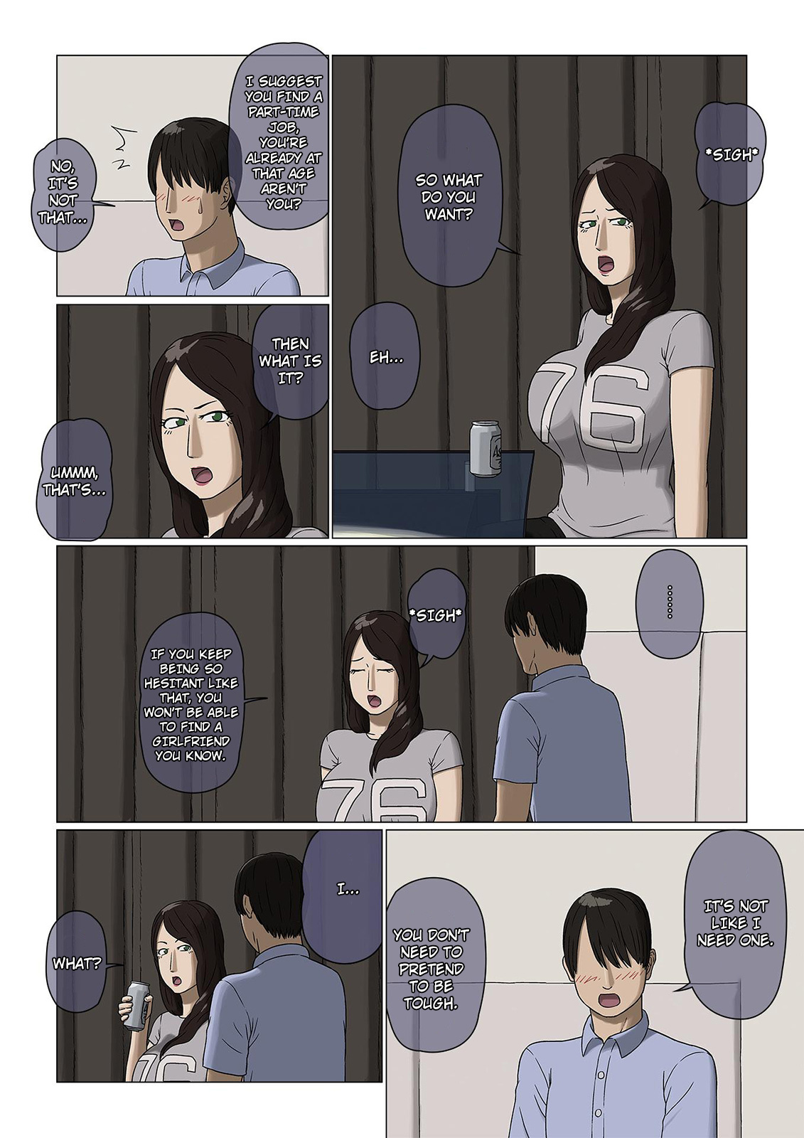Boshi Soukan Nozokinozokare | Incest between a mother and her son nozokinozokare page 5 full
