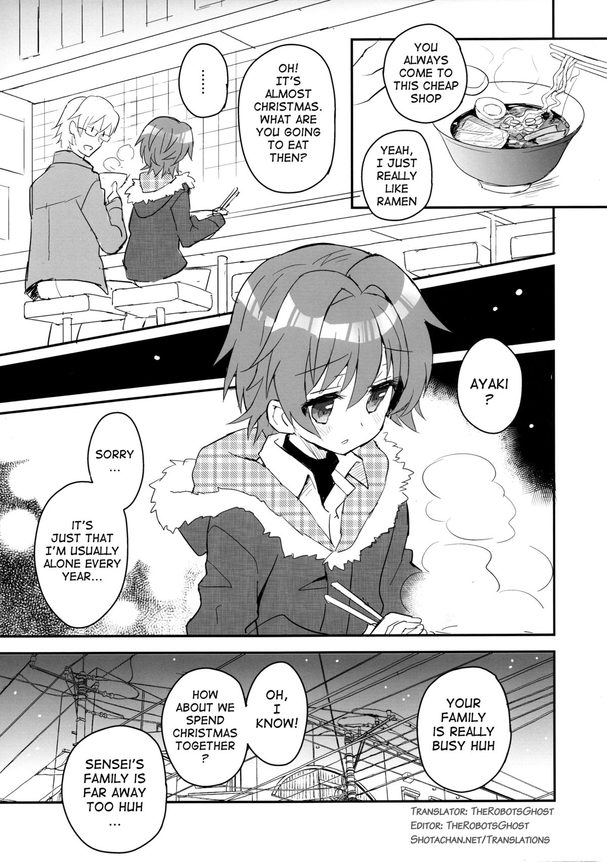 Sensei wa Santa ni Narenai page 3 full
