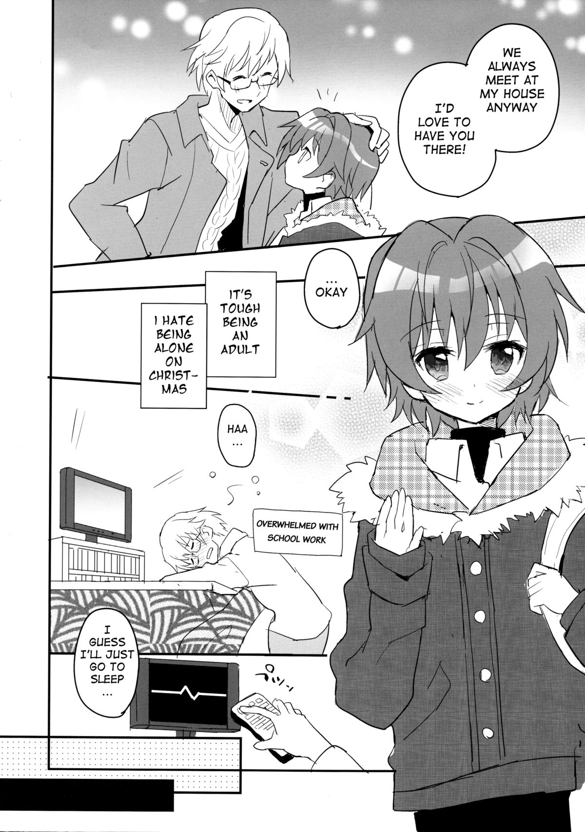 Sensei wa Santa ni Narenai page 4 full