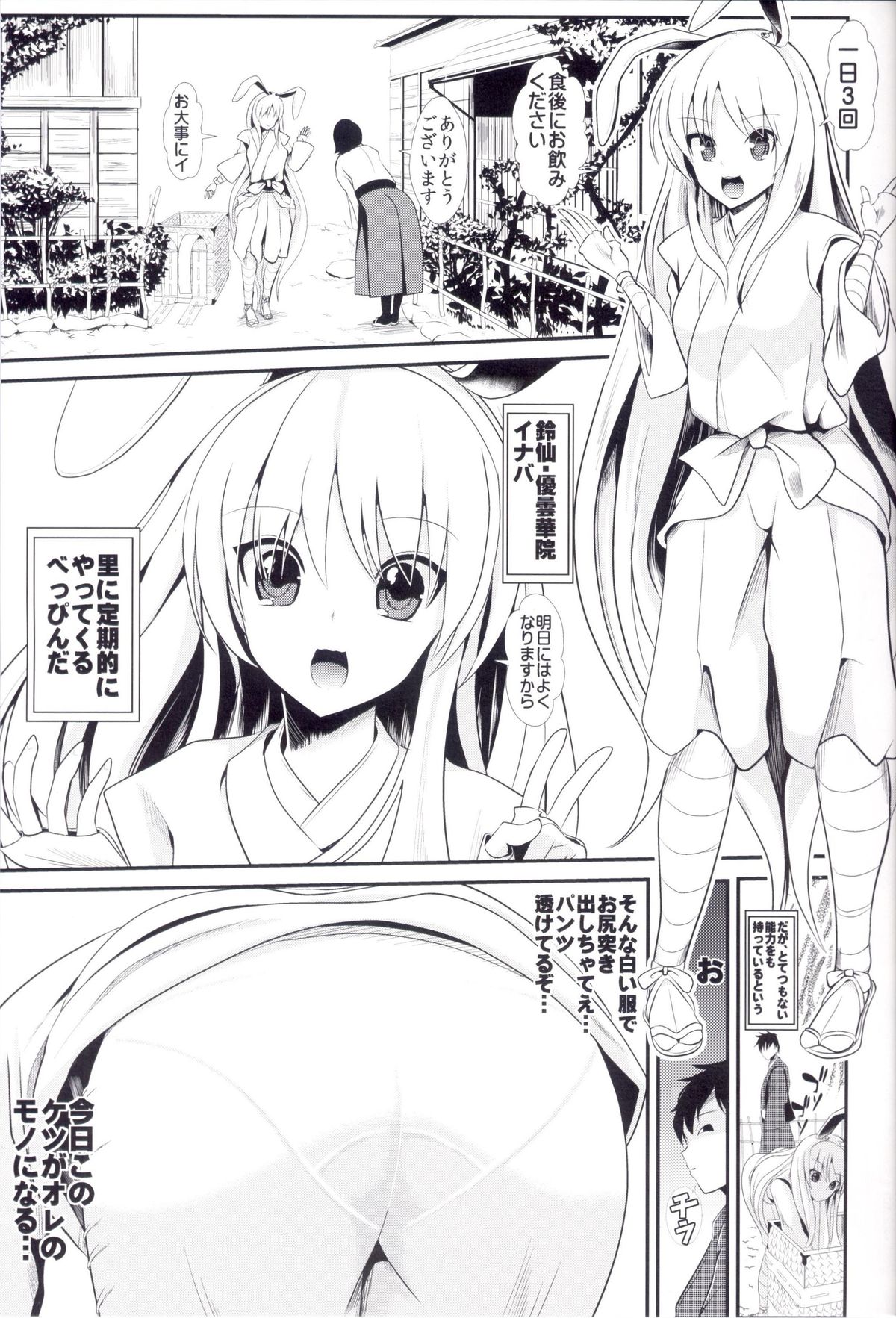 Touhou Jikan 13 Reisen Udongein Inaba page 2 full