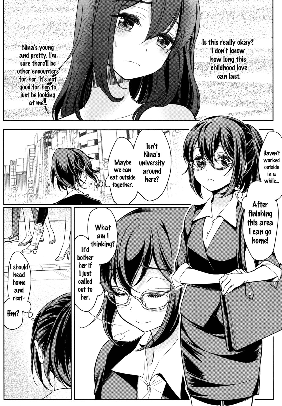 Dekoboko Joshi ~Kouhen~ | Mismatch Girls Ch. 2 page 5 full