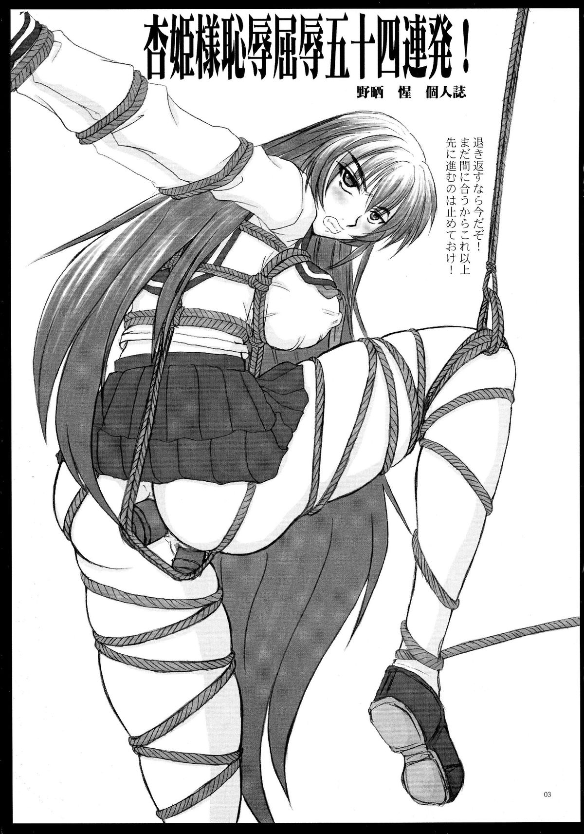 Kyouhime-sama Chijoku Kutsujoku Gojuuyon Renpatsu! page 3 full