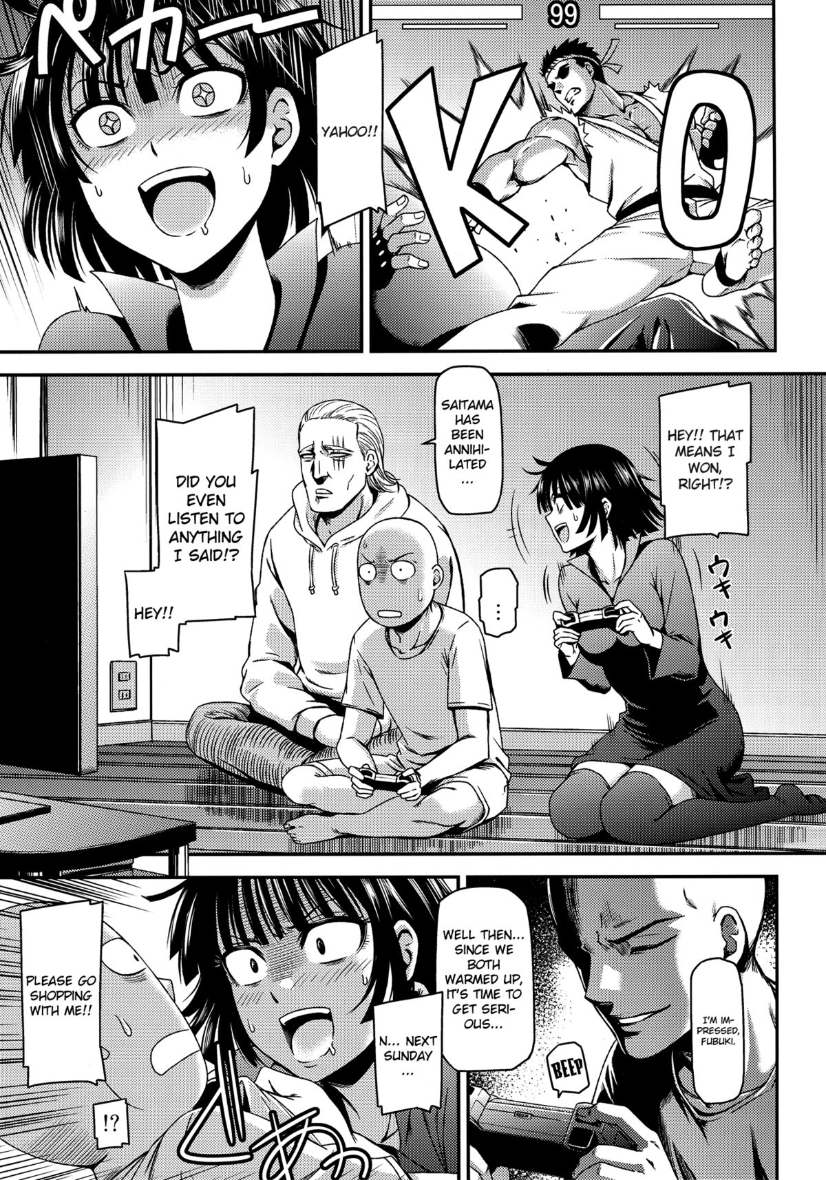 ONE-HURRICANE - Kutsujoku no Tatsumaki page 2 full