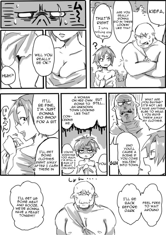TS-ko to Orc-san Manga 2 page 4 full
