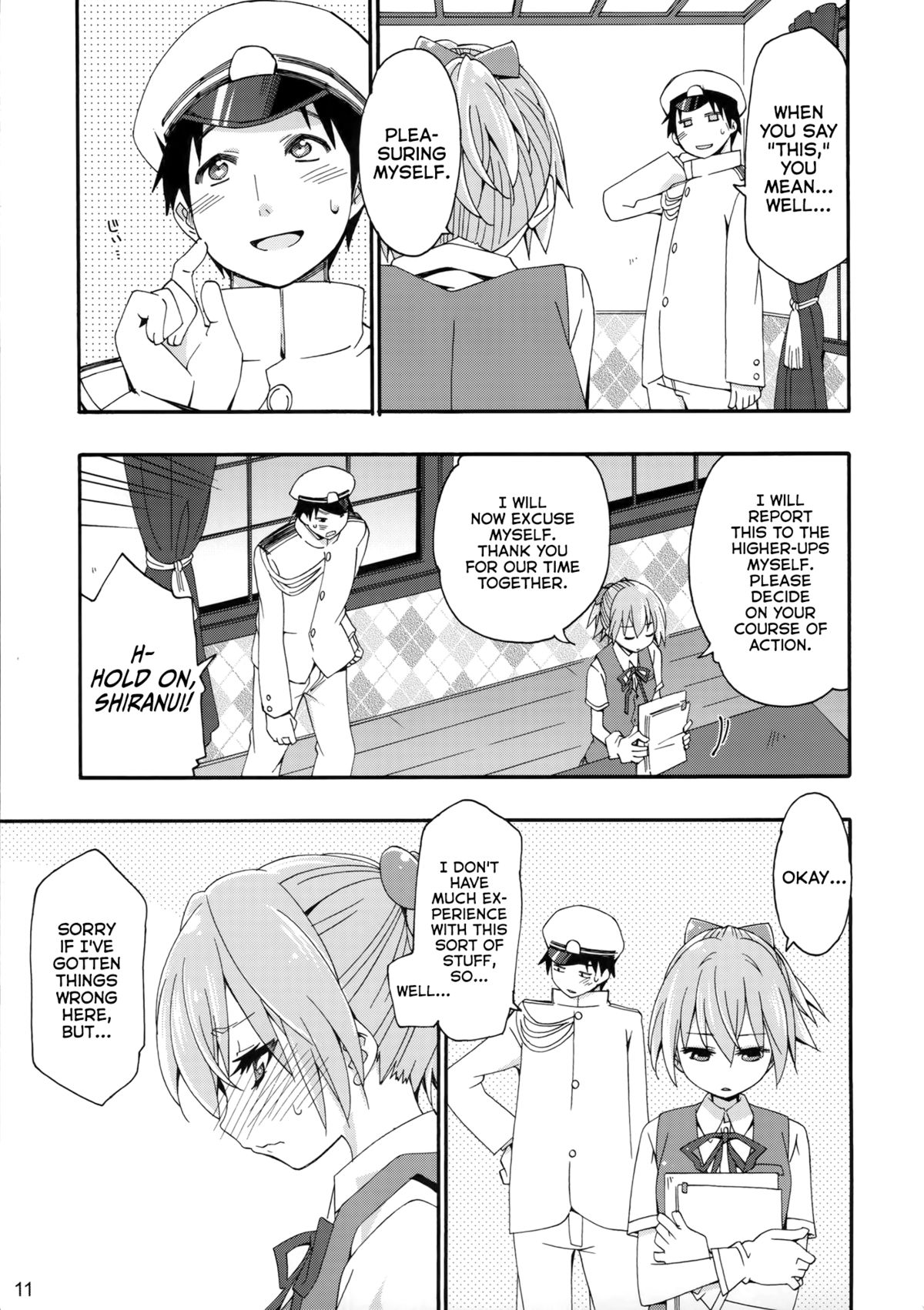 Shiranui wa Teitoku no... | Shiranui is Admiral's... page 10 full