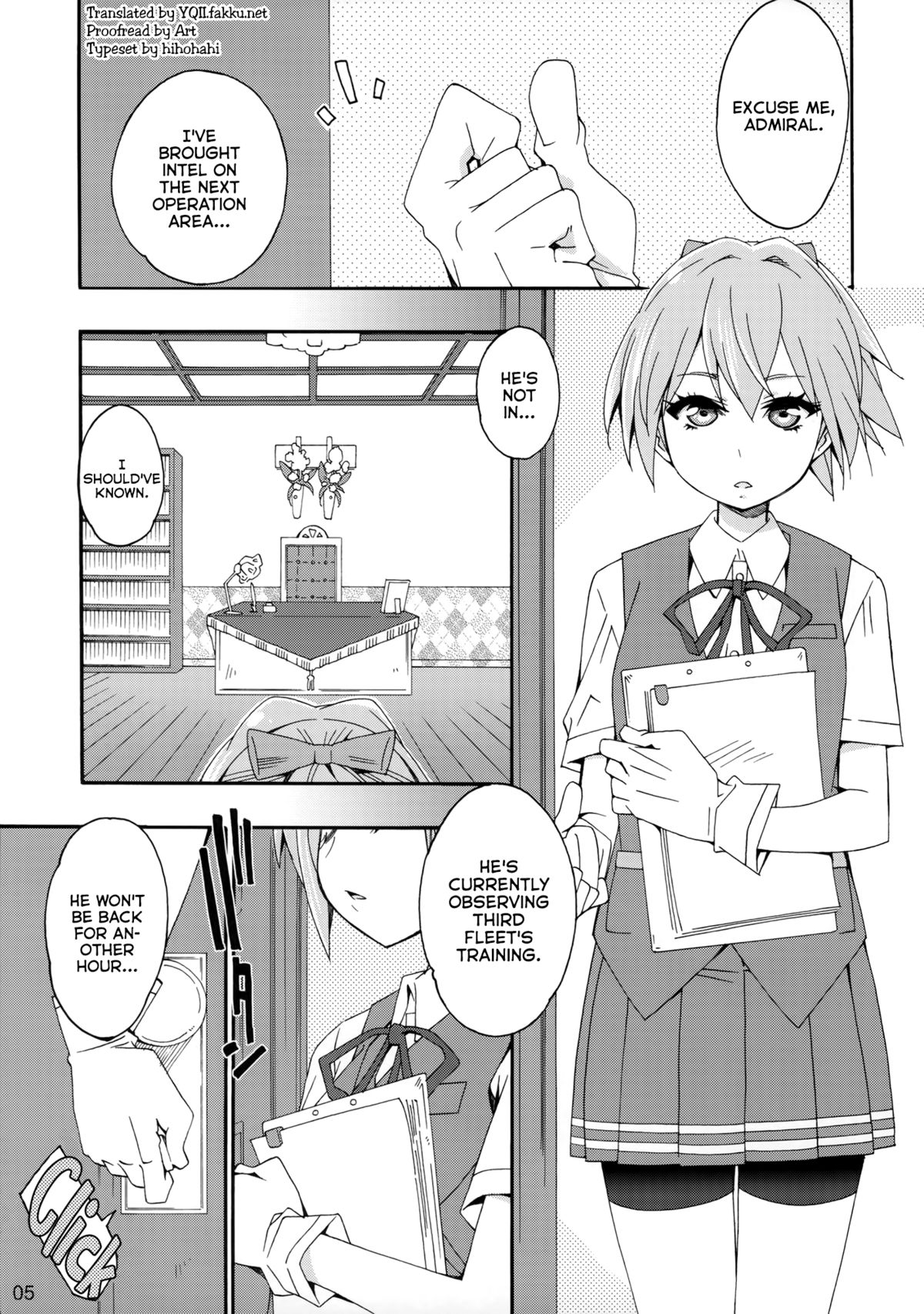 Shiranui wa Teitoku no... | Shiranui is Admiral's... page 4 full