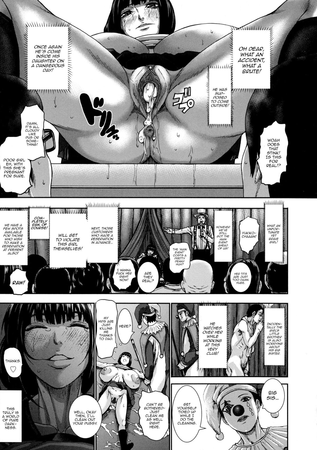 Kuroyuki ~Inniku Sakunyuu Jigoku~ | Kuroyuki ~Milking Hell of Lewd Flesh~ page 7 full