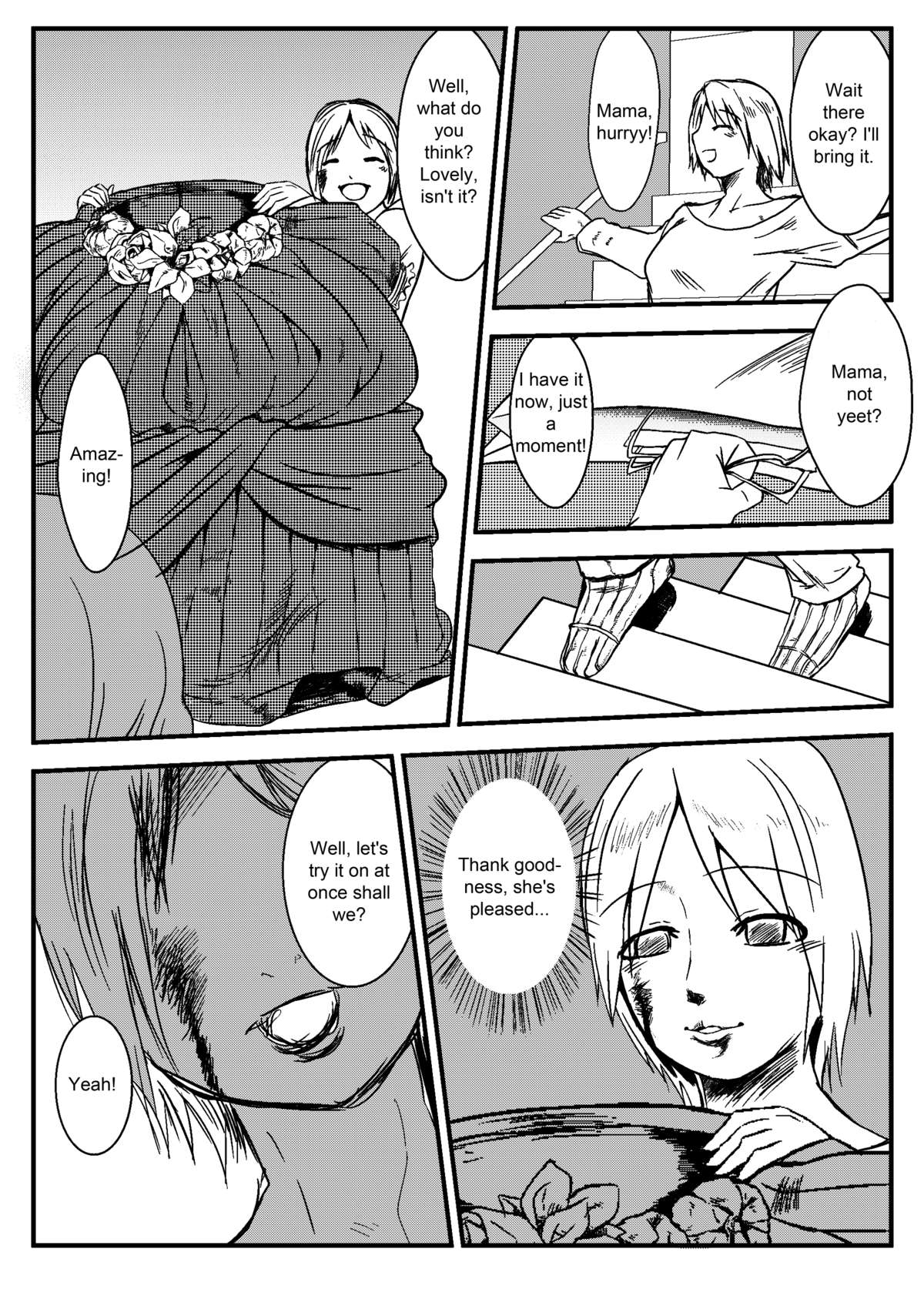 Yuganda Oyako no Aijou | Warped parent and child's affection page 9 full