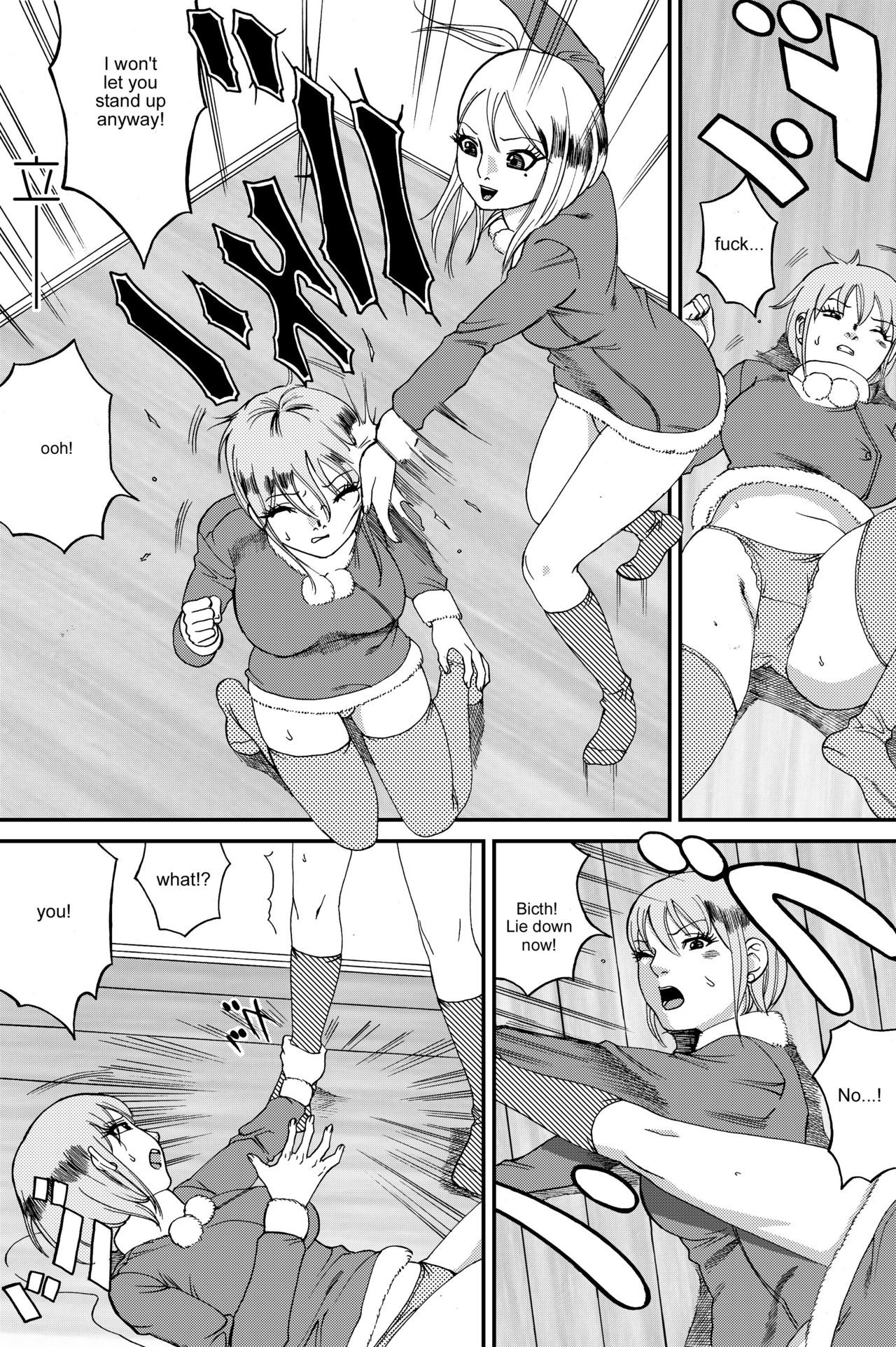 Fuwapoyo crimson/catfight comic page 8 full
