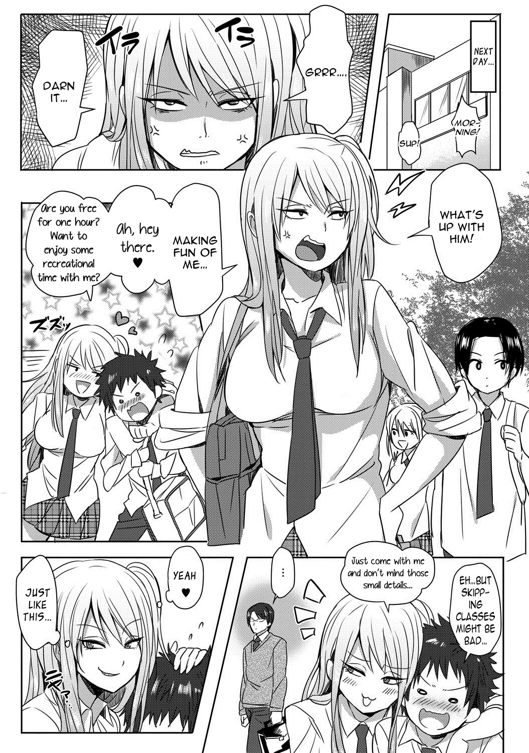 Bitch-chan vs. Megane-kun | Bitch vs. Glasses page 5 full