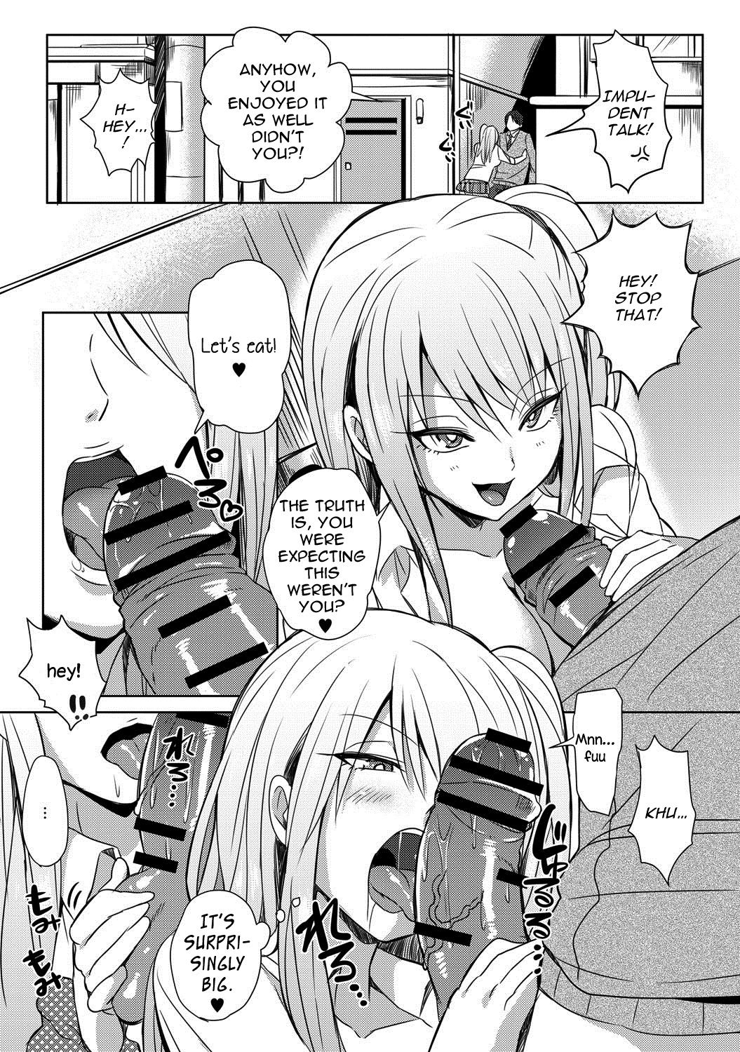 Bitch-chan vs. Megane-kun | Bitch vs. Glasses page 9 full
