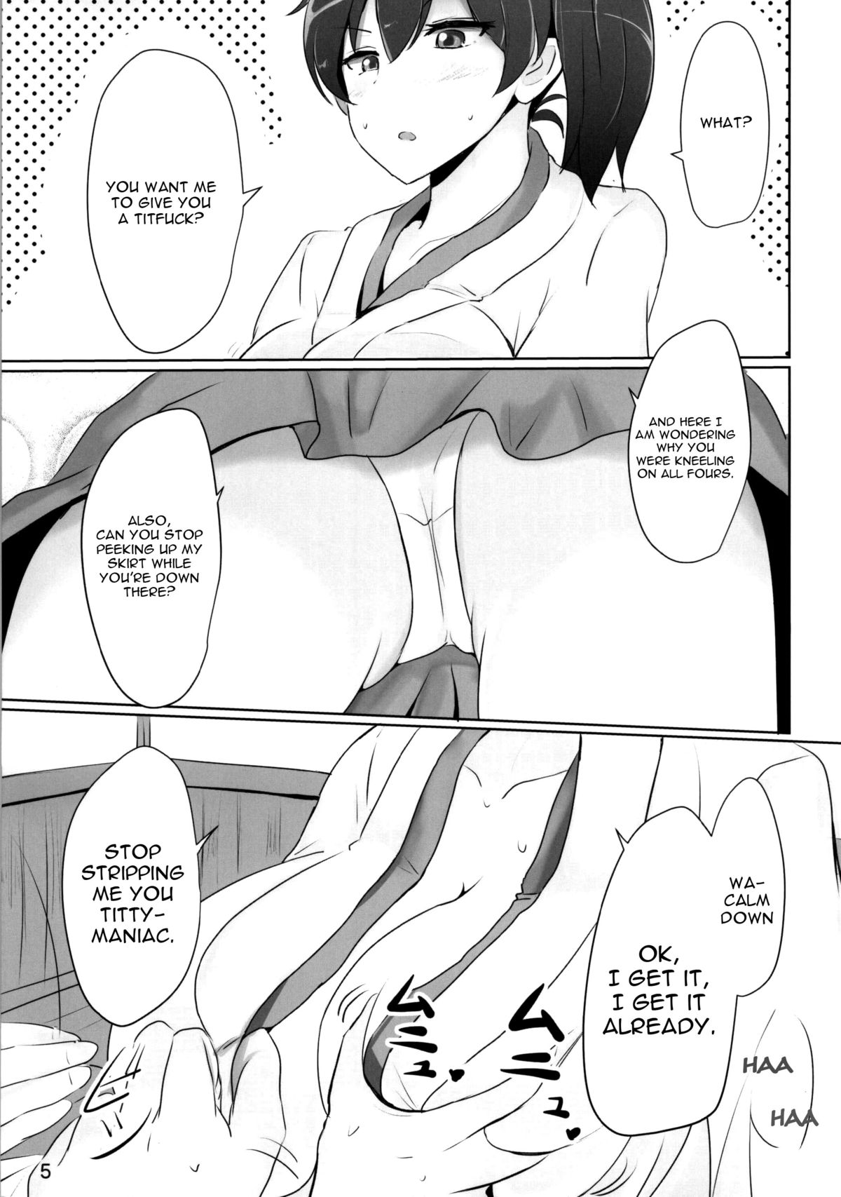 Kaga-san no Paizuri Senyou Oppai Onaho page 2 full