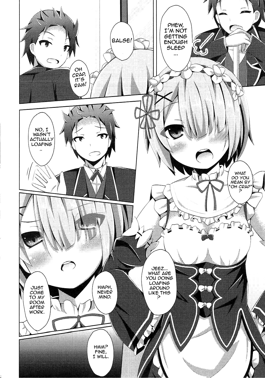 "A Subaru-kun Ecchi Shimasu?" "Chotto Barusu Nani Jiro Jiro Miten no yo" page 7 full
