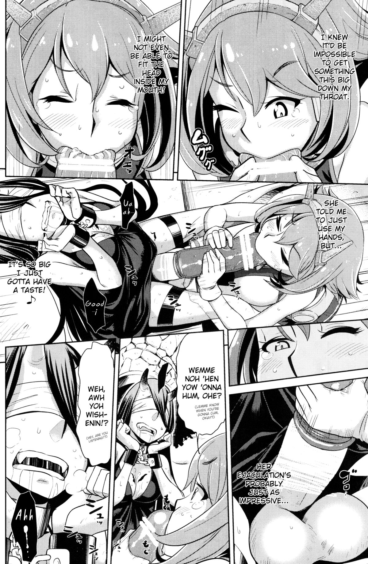 Bitch na Mutsu-chan no Saishu Ninmu | Slutty Mutsu-chan's Gathering Mission page 9 full