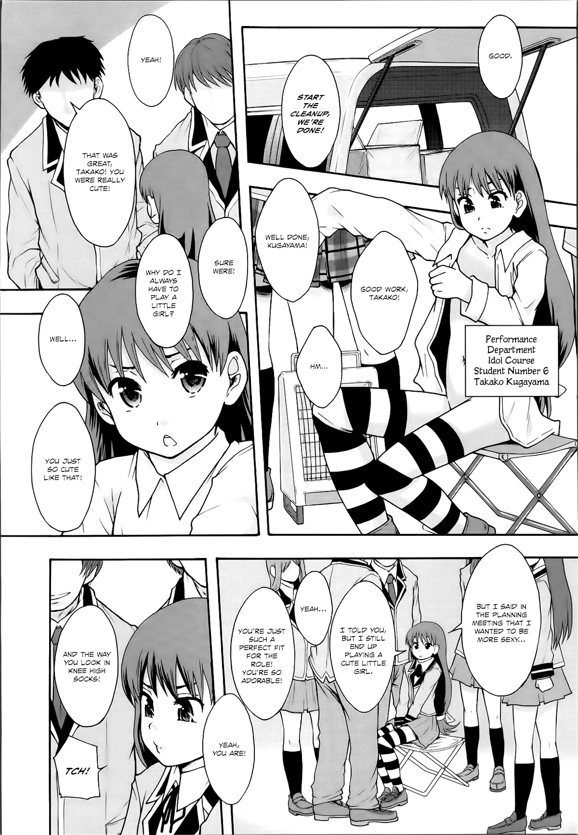 Anoko No Class Wa AV ka Ch. 4 l Will be a Porno Star! Ch. 4  =StatisticallyNP= page 8 full