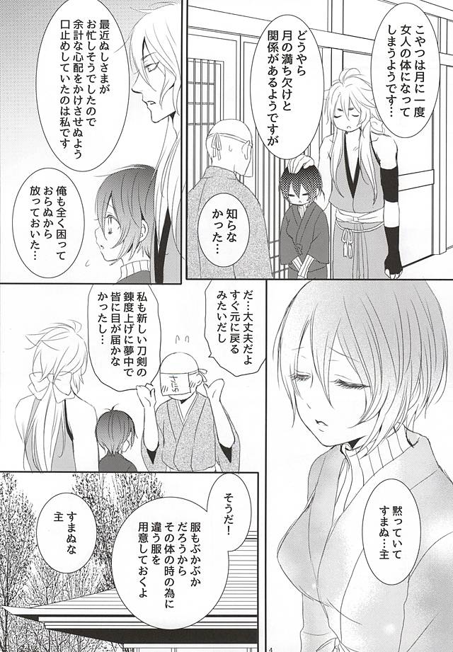 Kitsune to Otsukisama ♀ page 3 full