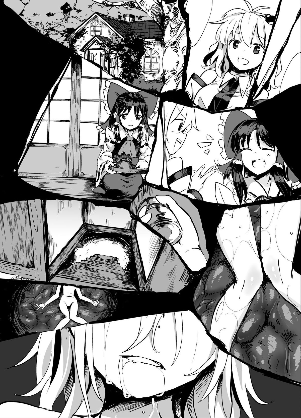 Marisa ga Mori de Shokushu ni San page 4 full