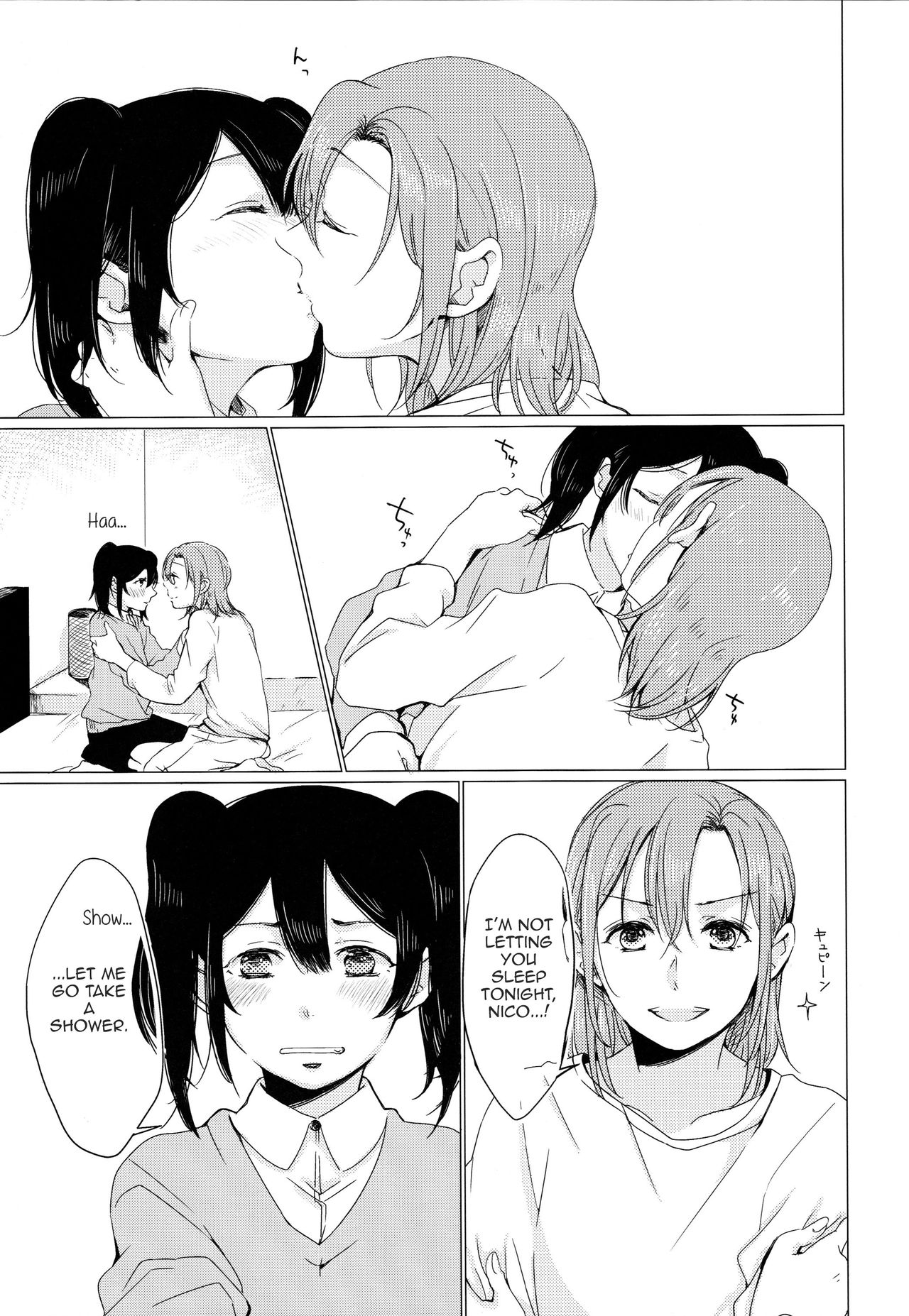 Nico-chan ga Ecchi da! | Nico's Thirsty! page 3 full