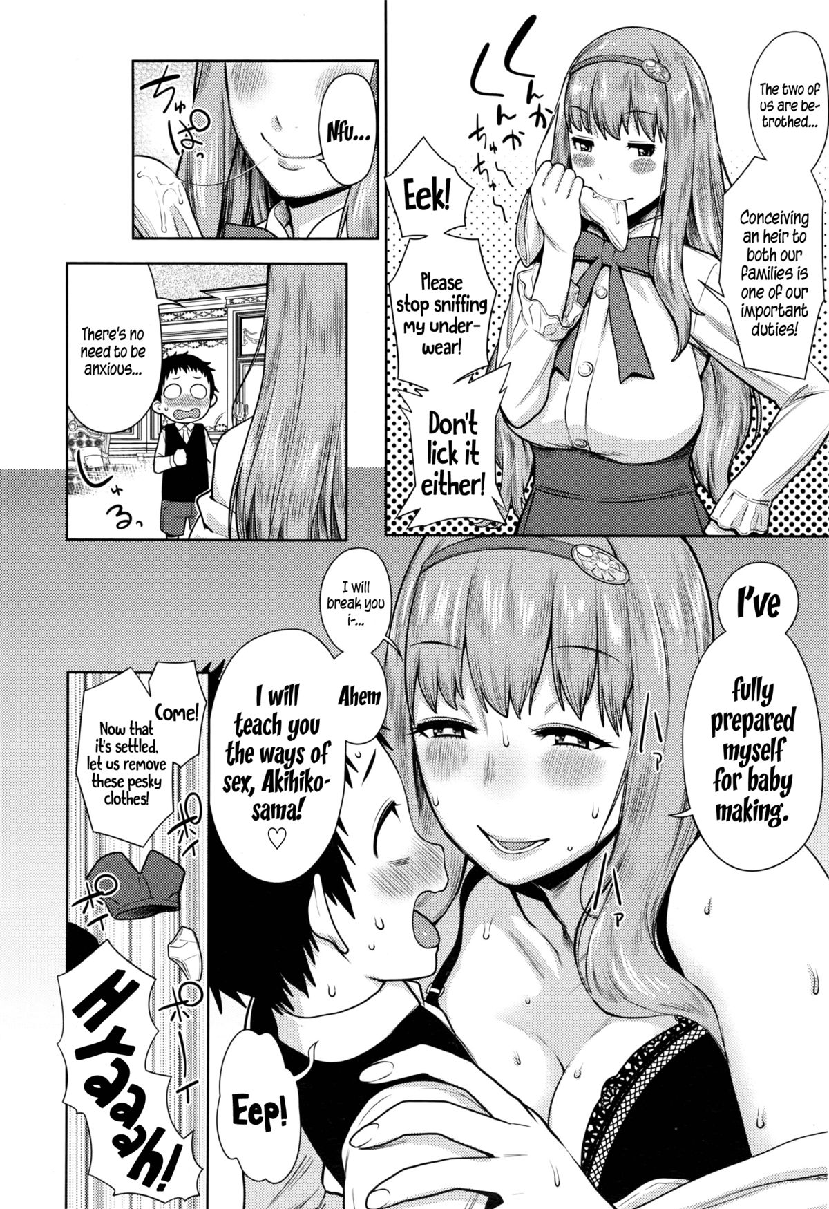 Iinazuke wa Gouhou | Betrothed are Fair Game page 6 full