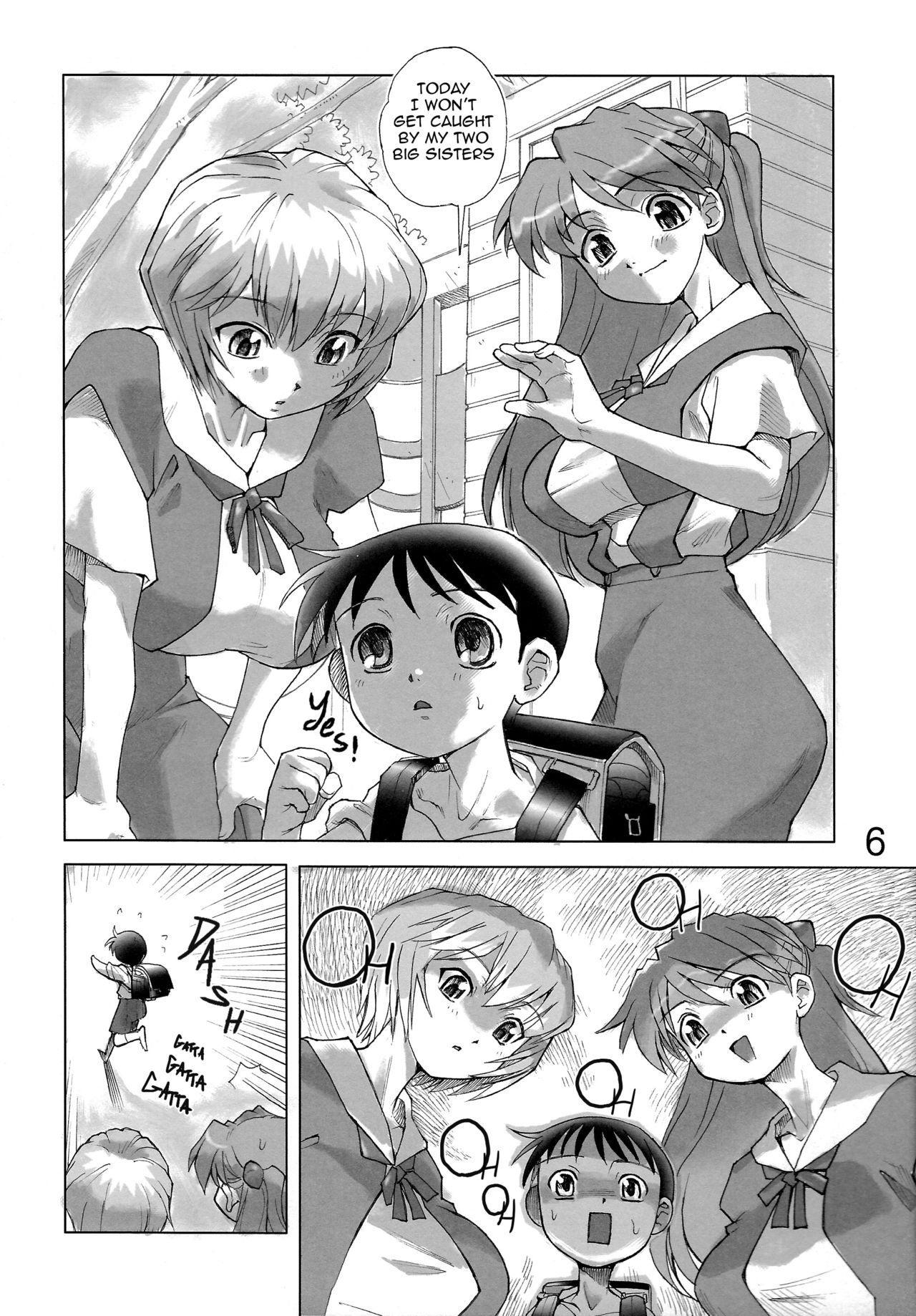 Yamete! Ayanami Nee-chan | Stop! Big Sis Ayanami page 6 full