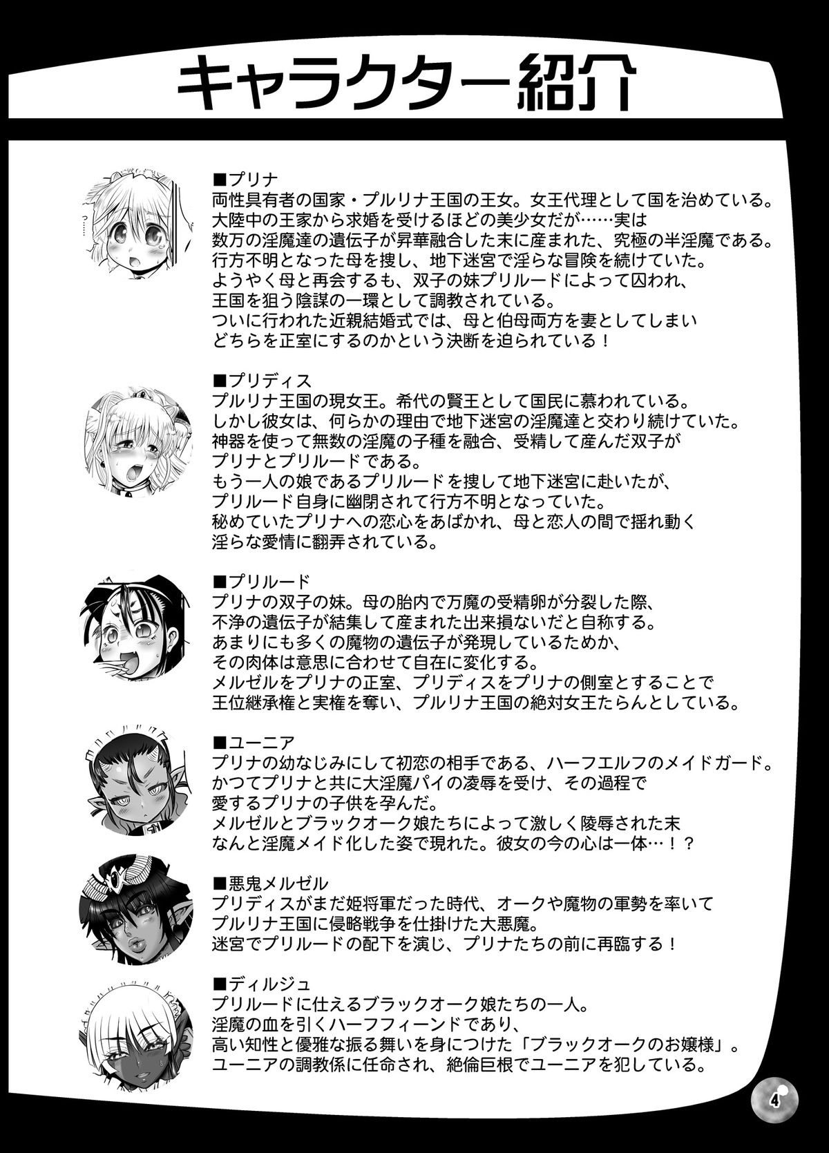 Futari no Meikyuu Oujo 7 page 4 full