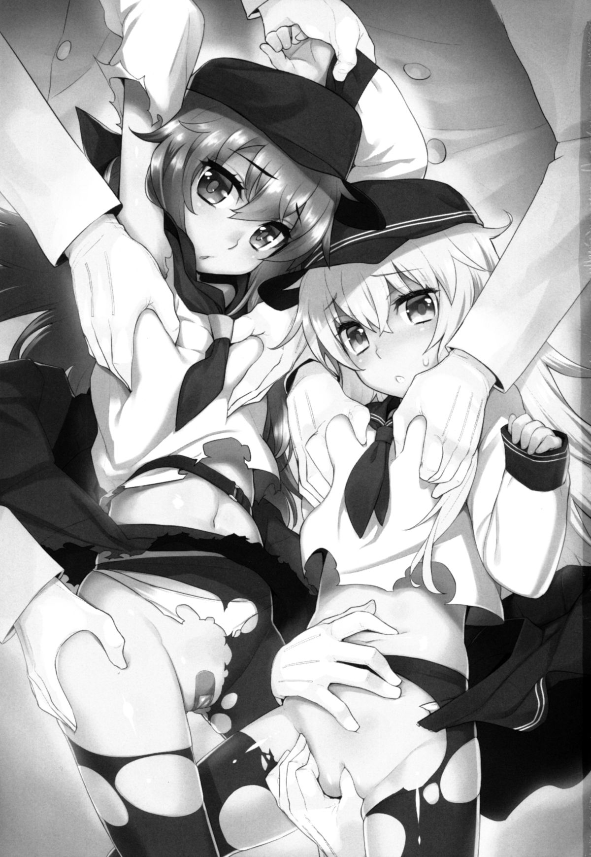 Ofuro Kantai Yon Akatsuki-chan to Hibiki-chan page 3 full