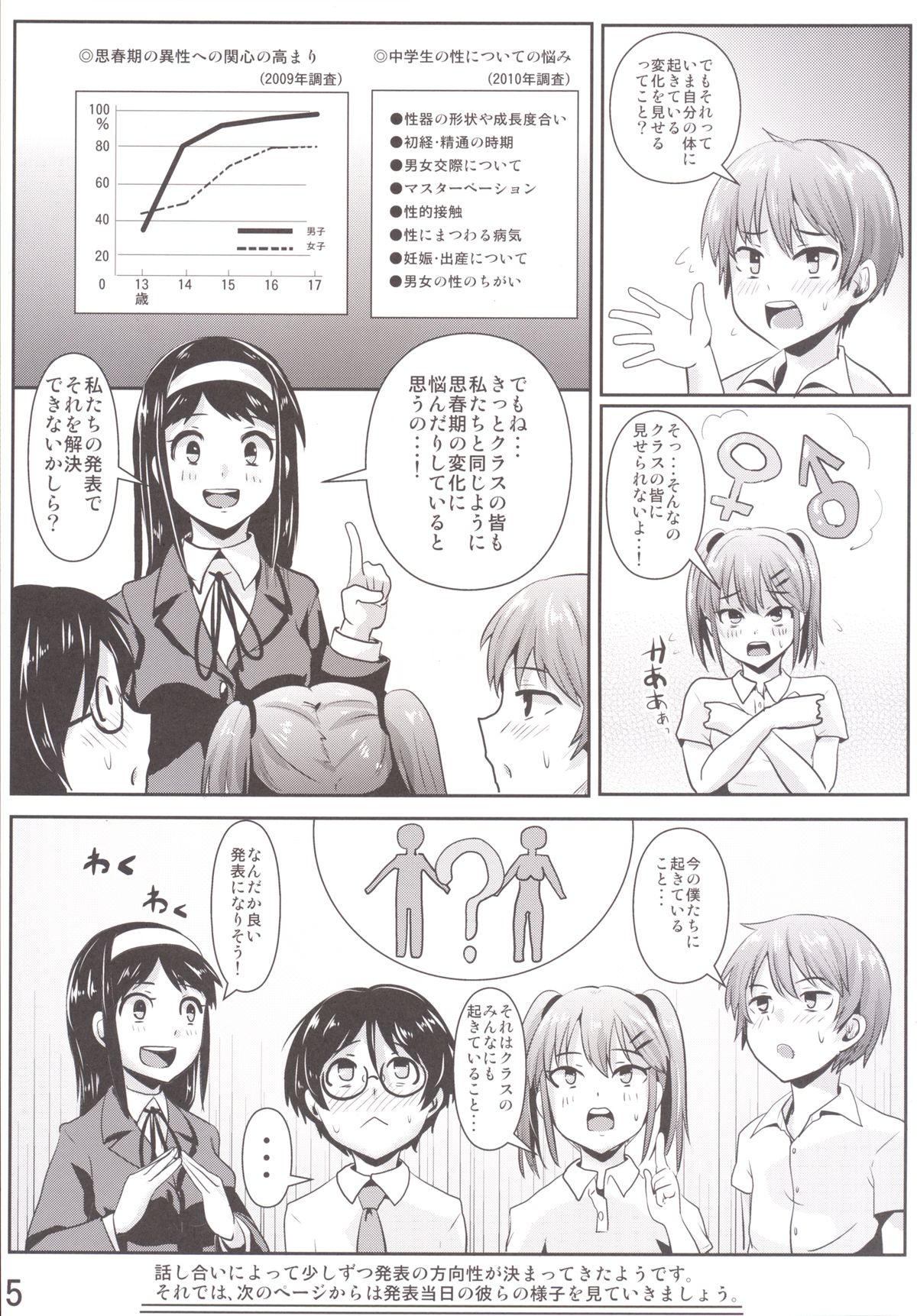 Hokentaiiku Gakushuu Note ~Group Work Hen~ page 6 full