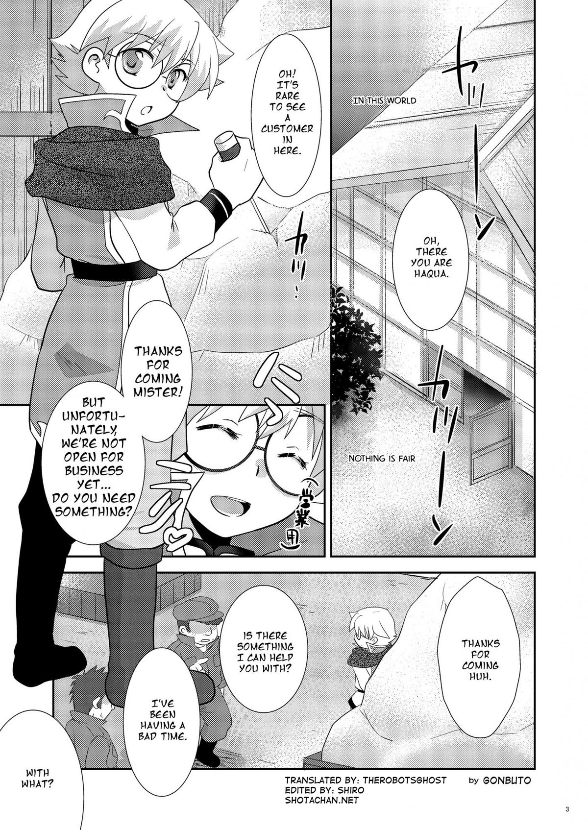 Suiyasen Okyaku-san, Mada Junbi Chuu Deshite. | Sorry Customers, we're not Open for Business Yet page 2 full