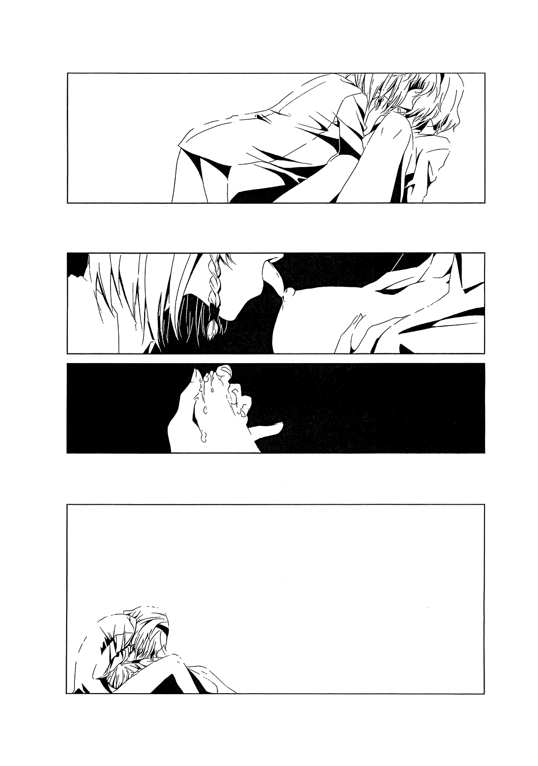 Sakuya to Alice de Futanari! Dakedo Honban Nashi! ...Sonna Aho na Naiyou desu. page 4 full