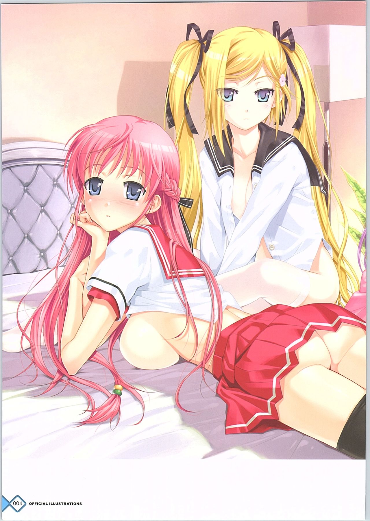 Kanojo x Kanojo x Kanojo - Happoubi Jin Artworks page 9 full