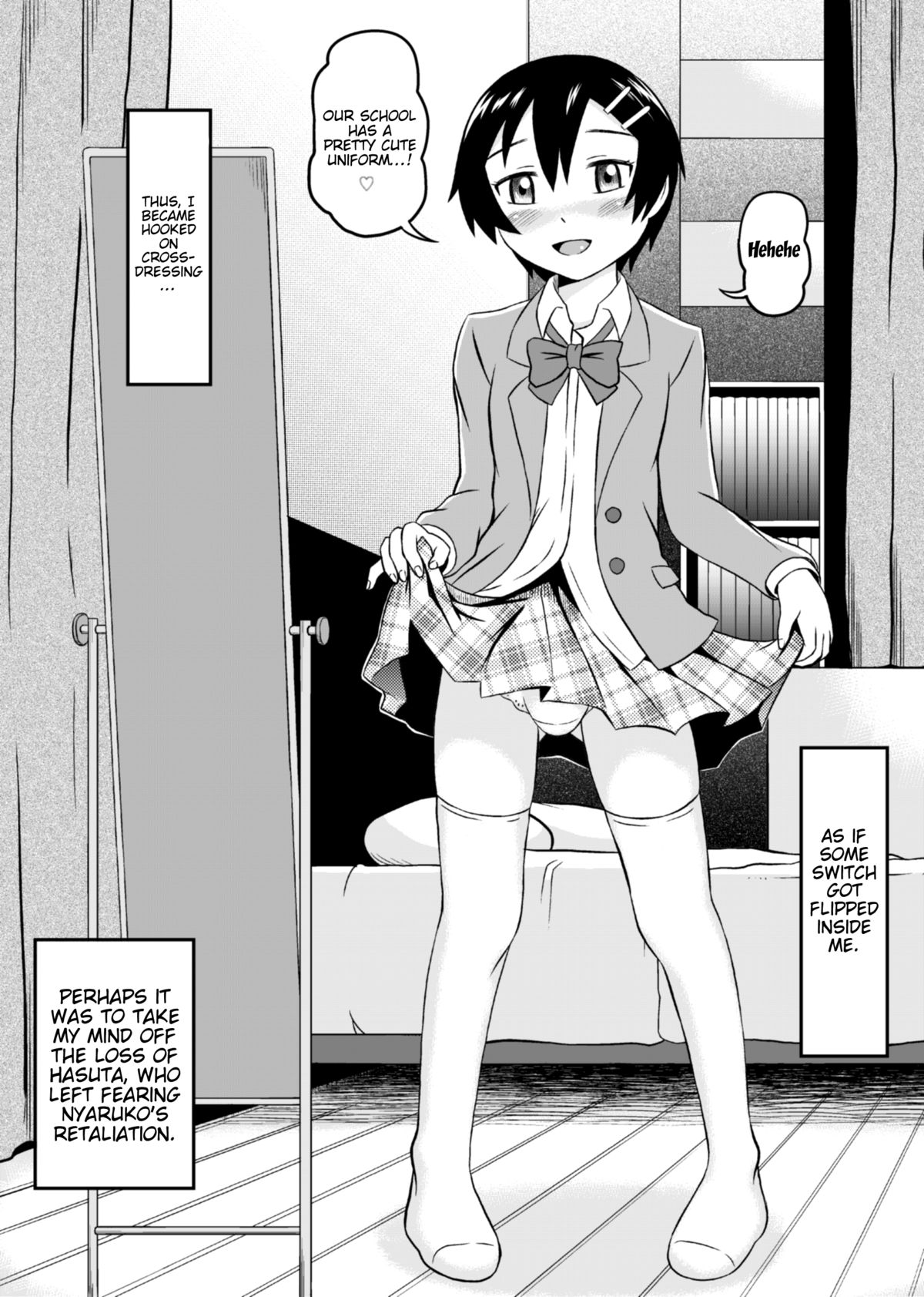 Nyaruko-san no Hastur-kun Route Gaiden ~Dakara Save wa Komame ni to, Arehodo...!~ | Nyaruko-san's Hasuta-kun Route Spin-off page 10 full
