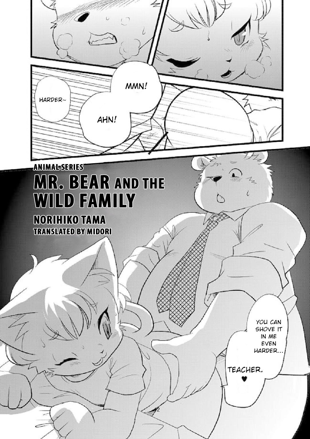 Norihiko Tama - Mr. Bear and the Wild Family page 1 full