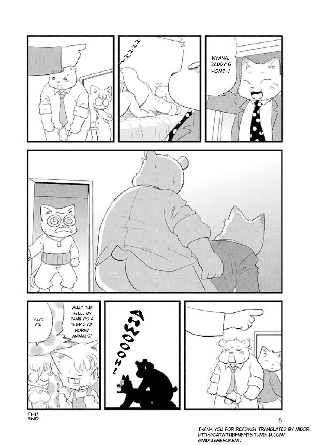 Norihiko Tama - Mr. Bear and the Wild Family page 6 full