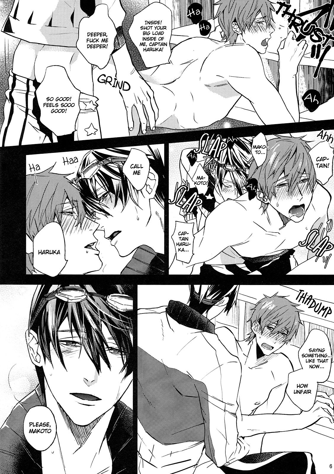 Haruka Buchou to Himitsu no XXX | Captain Haruka and the secret XXX page 6 full