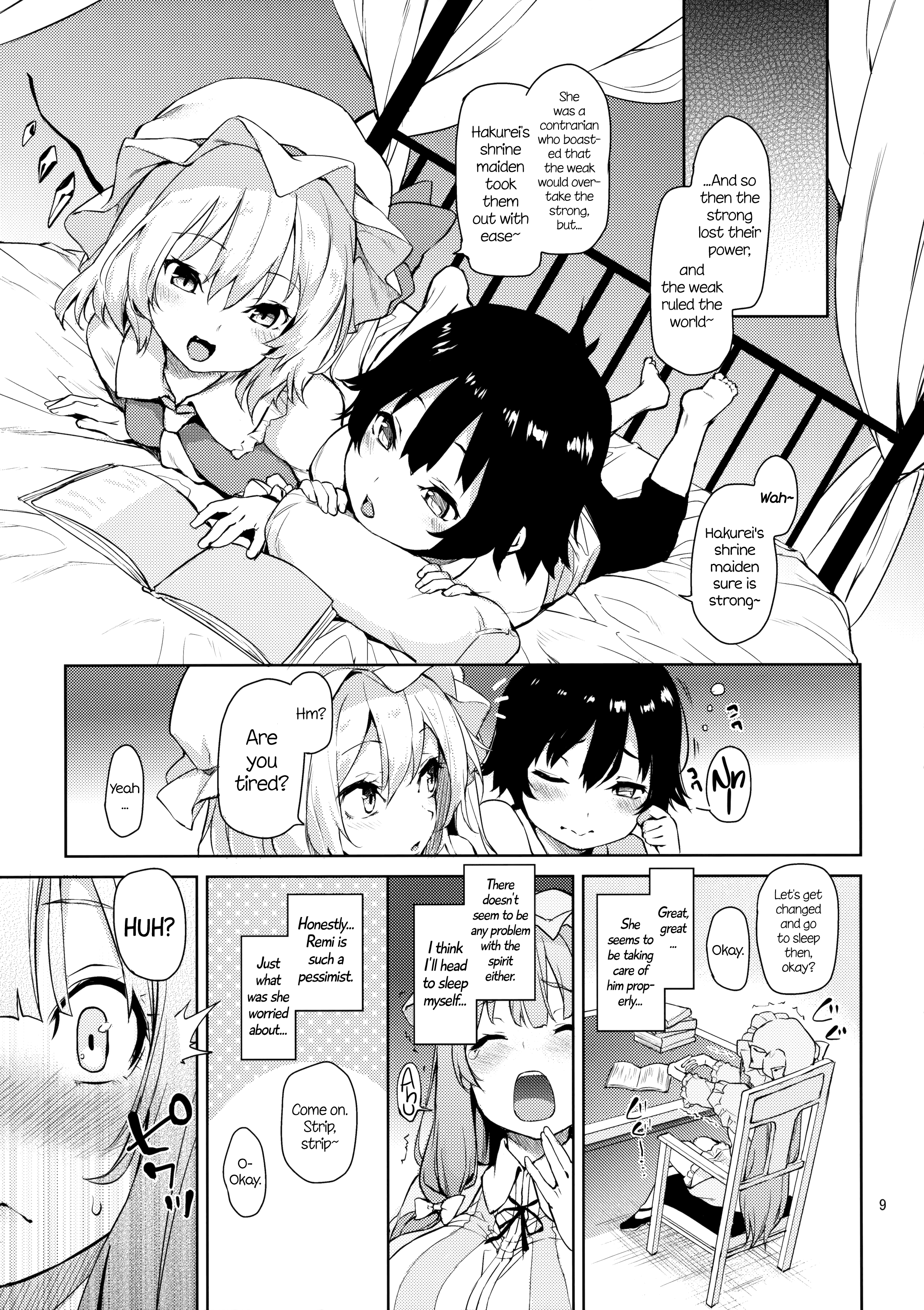 Osewa Shinaide Flan Onee-chan! | Don't Take Care Of Me, Flan Onee-chan!   =Facedesk + CW= page 9 full