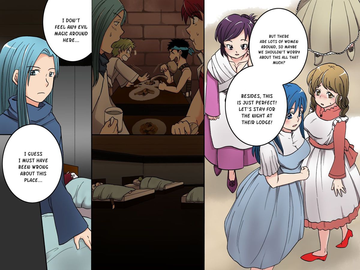 Nyotaika Yuusha ~ Yukue Fumei no Yuusha-tachi ga Maou ni Nyotaika & Sex Zuke ni Natte Ita | Feminized Heroes page 4 full