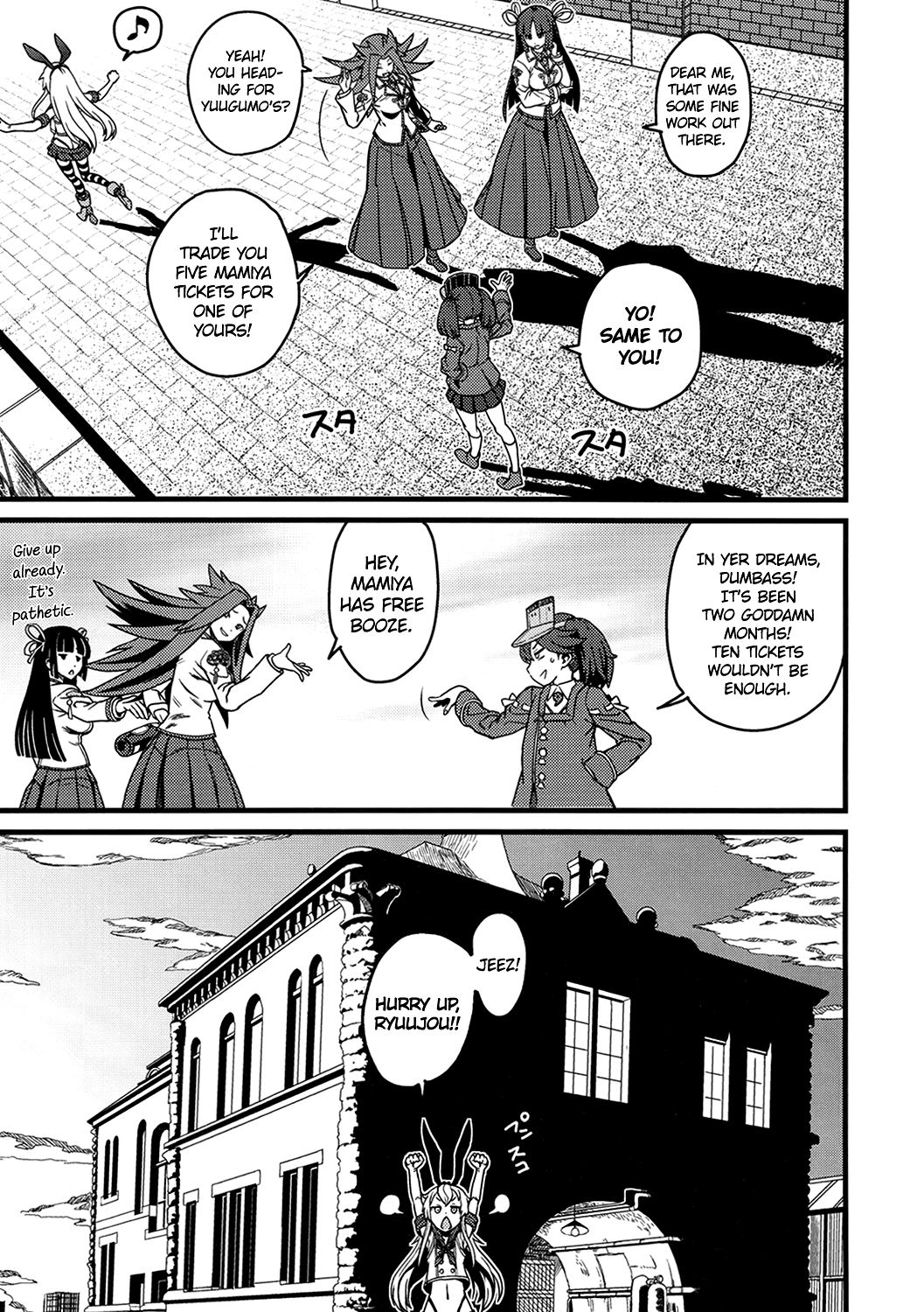 Tokumu Ian-kan Yuugumo Kan-shota vs Futanari Kanmusu   =SW= page 8 full