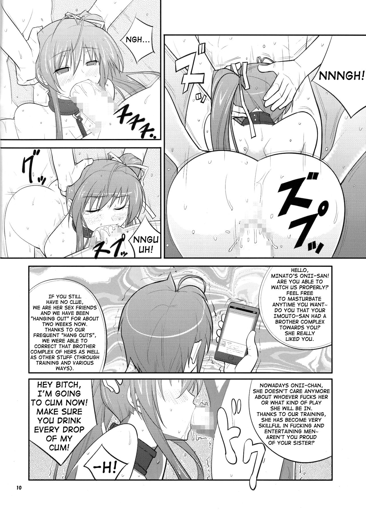 She turned black and... page 10 full