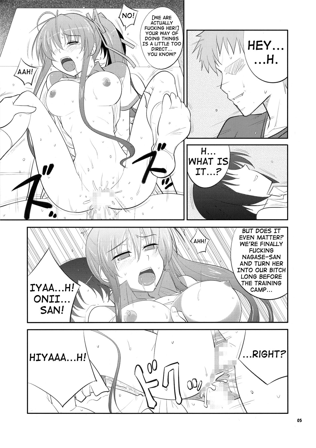 She turned black and... page 5 full