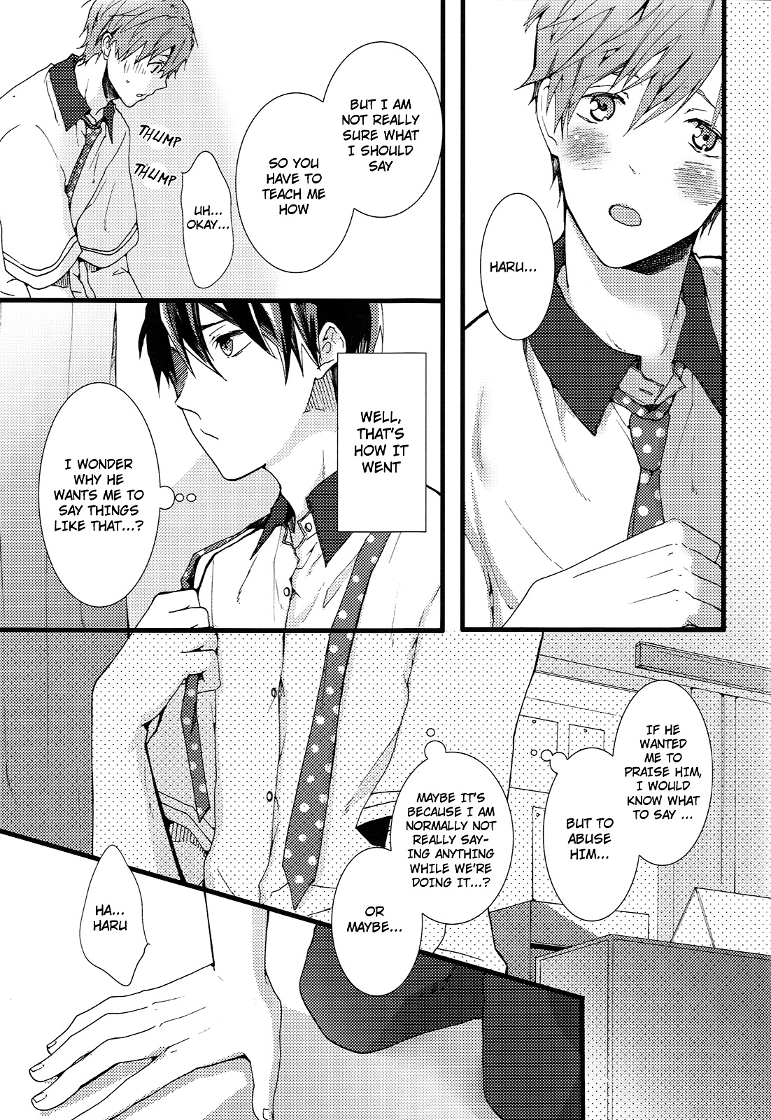 Okuchi ga Warui yo Haruka-kun! | You Have a Bad Mouth, Haruka-kun! page 8 full