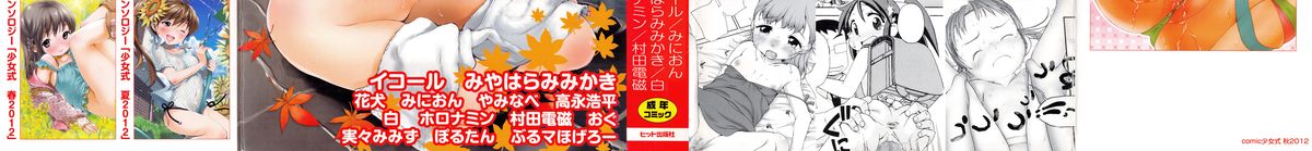 COMIC Shoujo Shiki Aki 2012 page 3 full