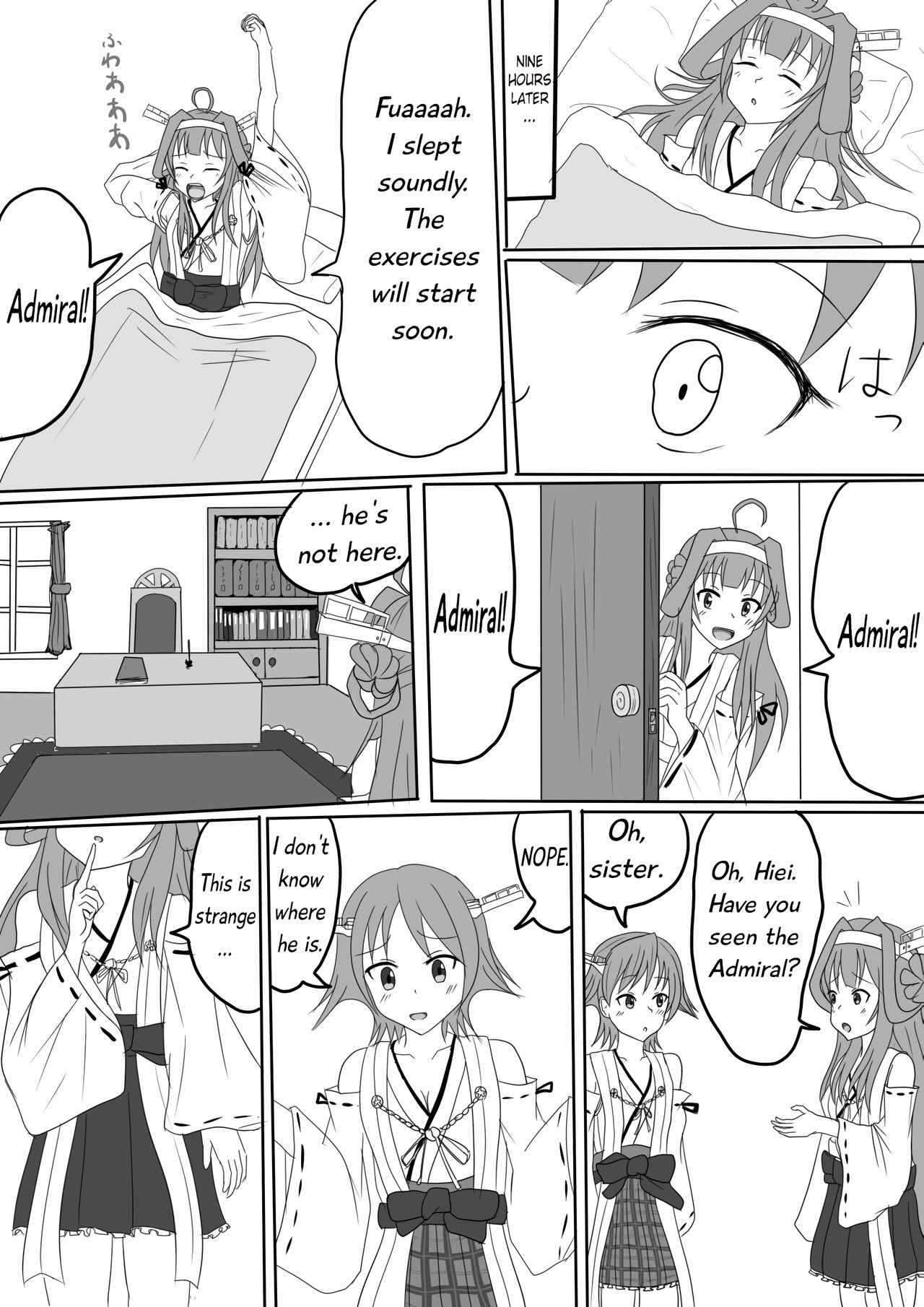 Kongou no Valentine Choco | Kongo's Valentine Chocolate page 9 full