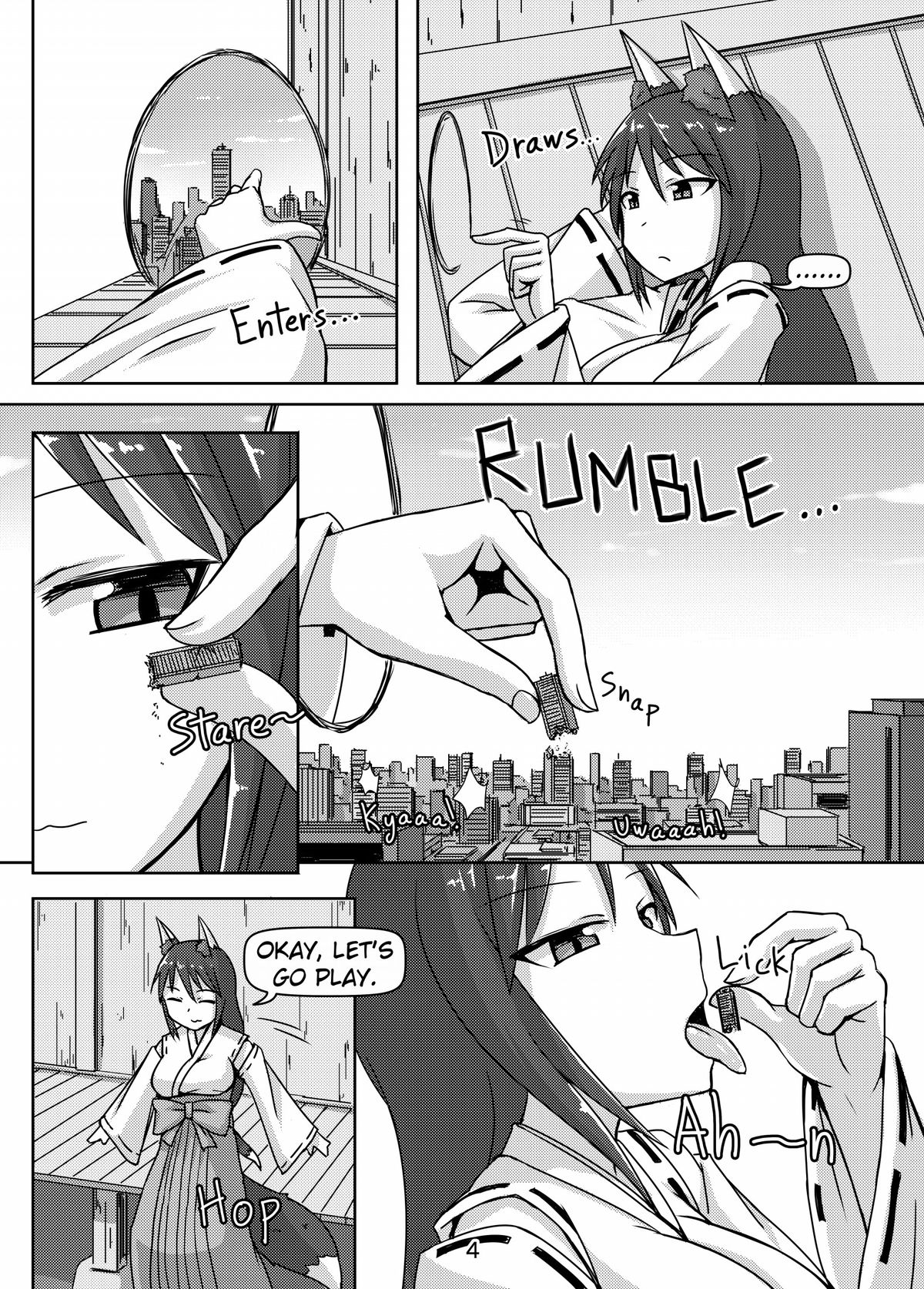 Kyogitsune no Taikutsu page 4 full