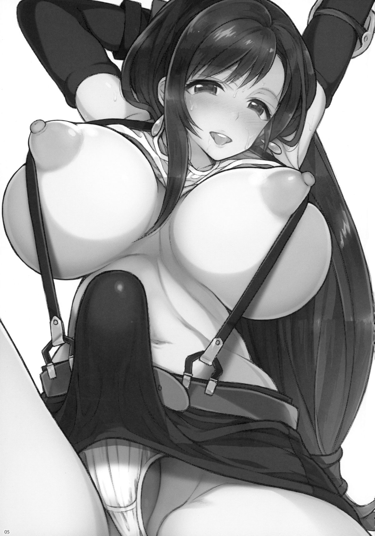 Futanari Doutei Tifa Inran Mesuchinpo Kairaku ochi page 5 full