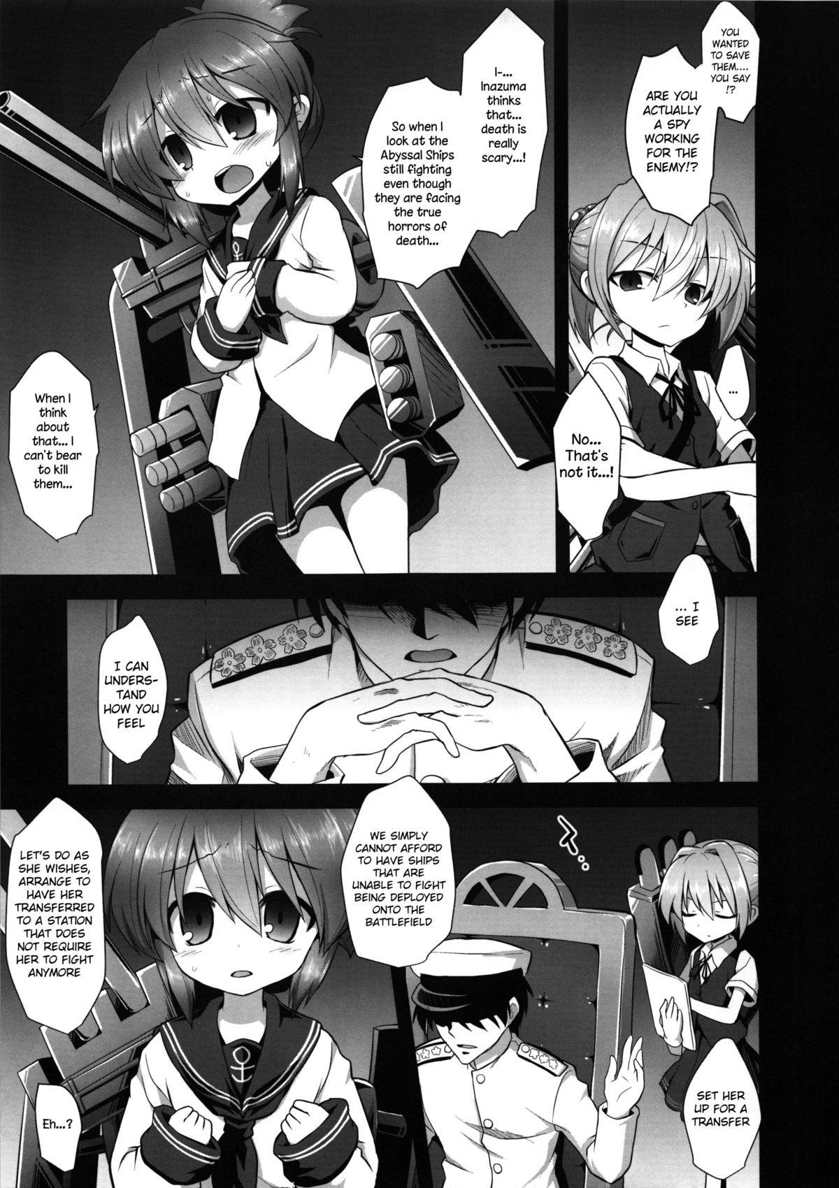 Kanmusu Chakunin Inazuma Shussan Kichiku Kan | Ship Girls Pregnancy - Inazuma's Brutal Childbirth Rape page 6 full